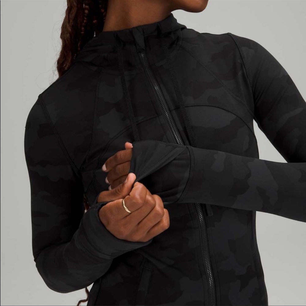 Lululemon Hooded define jacket - Nulu Heritage 365 Camo Deep Coal. BRAND NEW!!!